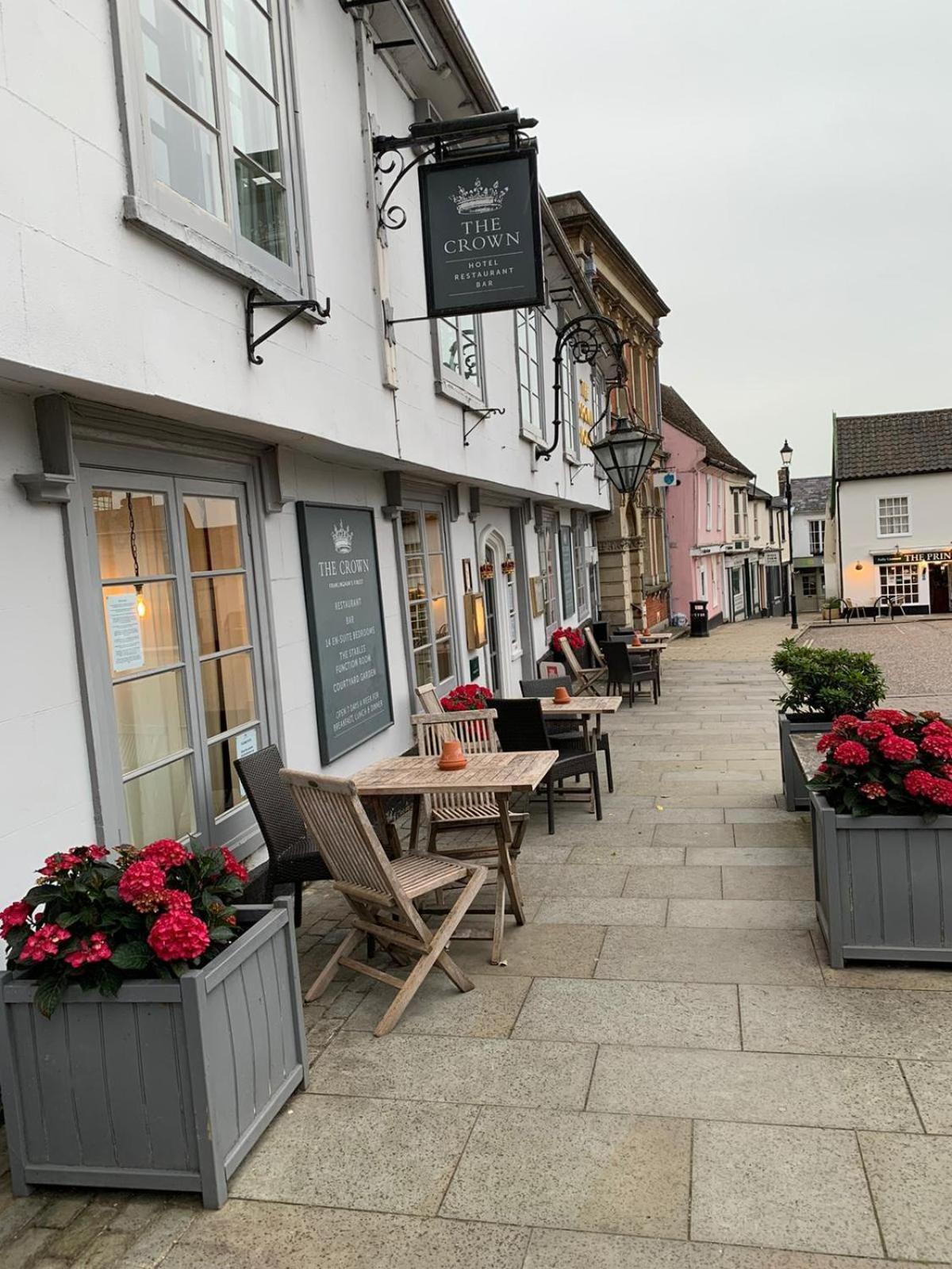 The Crown Hotel Framlingham Exterior foto
